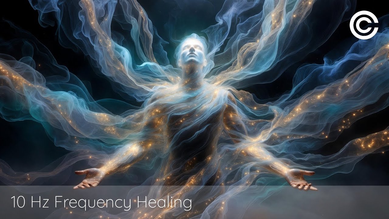 10 Hz Alpha Waves | 1 Hour | Stress Relief, Focus & Positive Mood Music