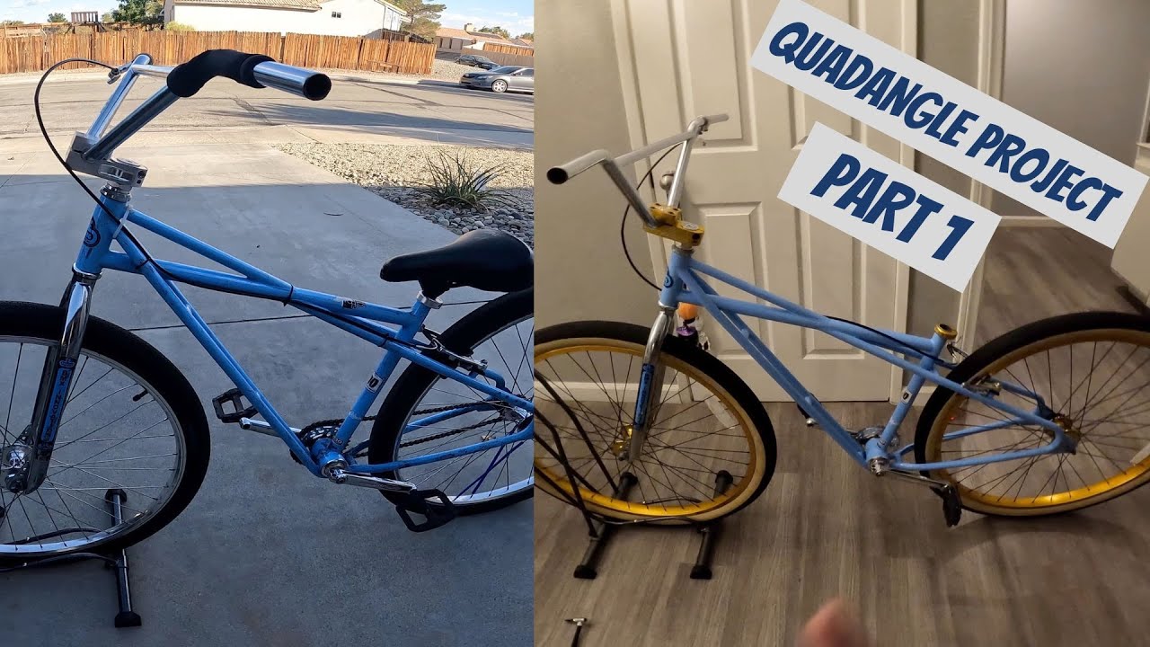 SE STR QUADANGLE BMX BIKE PROJECT PART 1