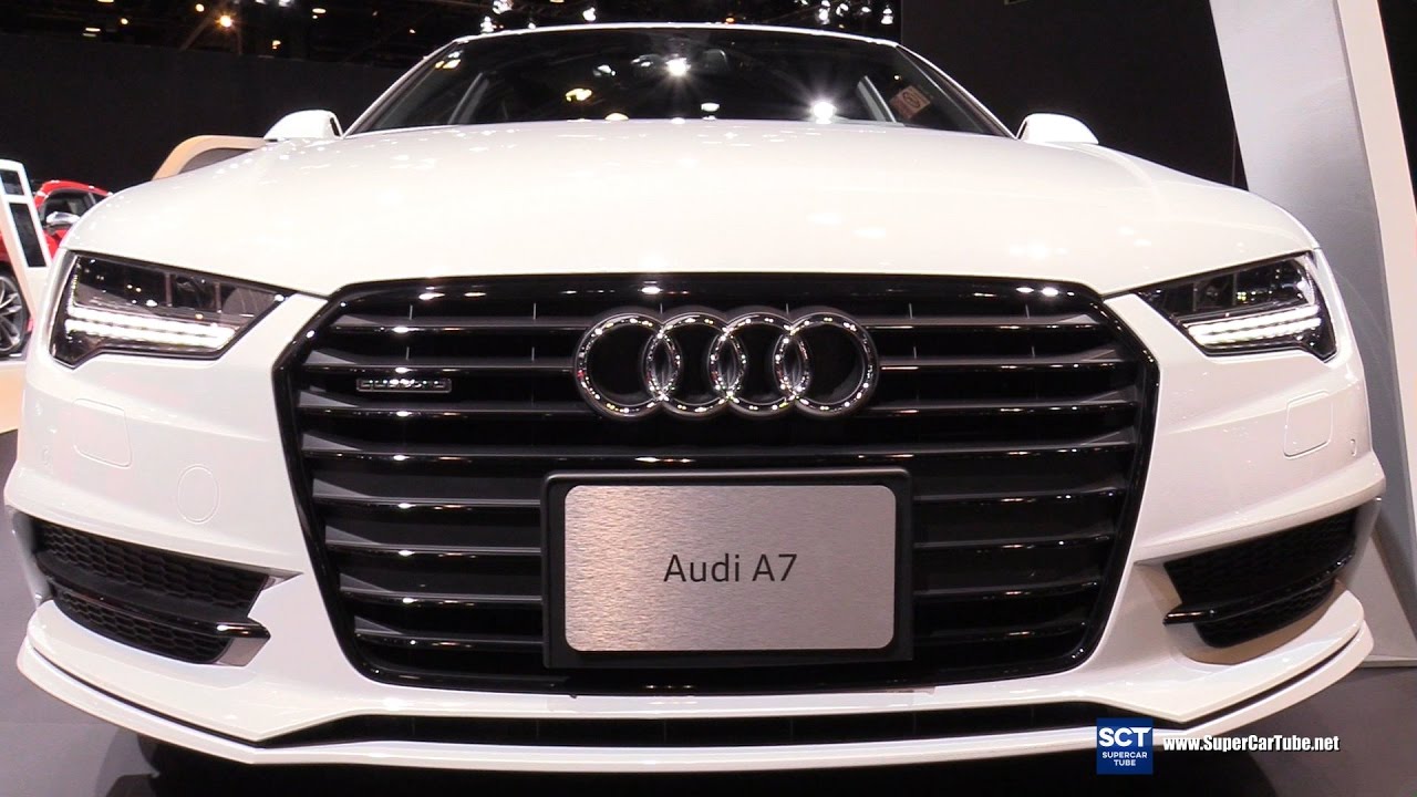 2017 Audi A7 3.0T Quattro - Exterior  Interior Walkaround - 2017 Chicago Auto Show
