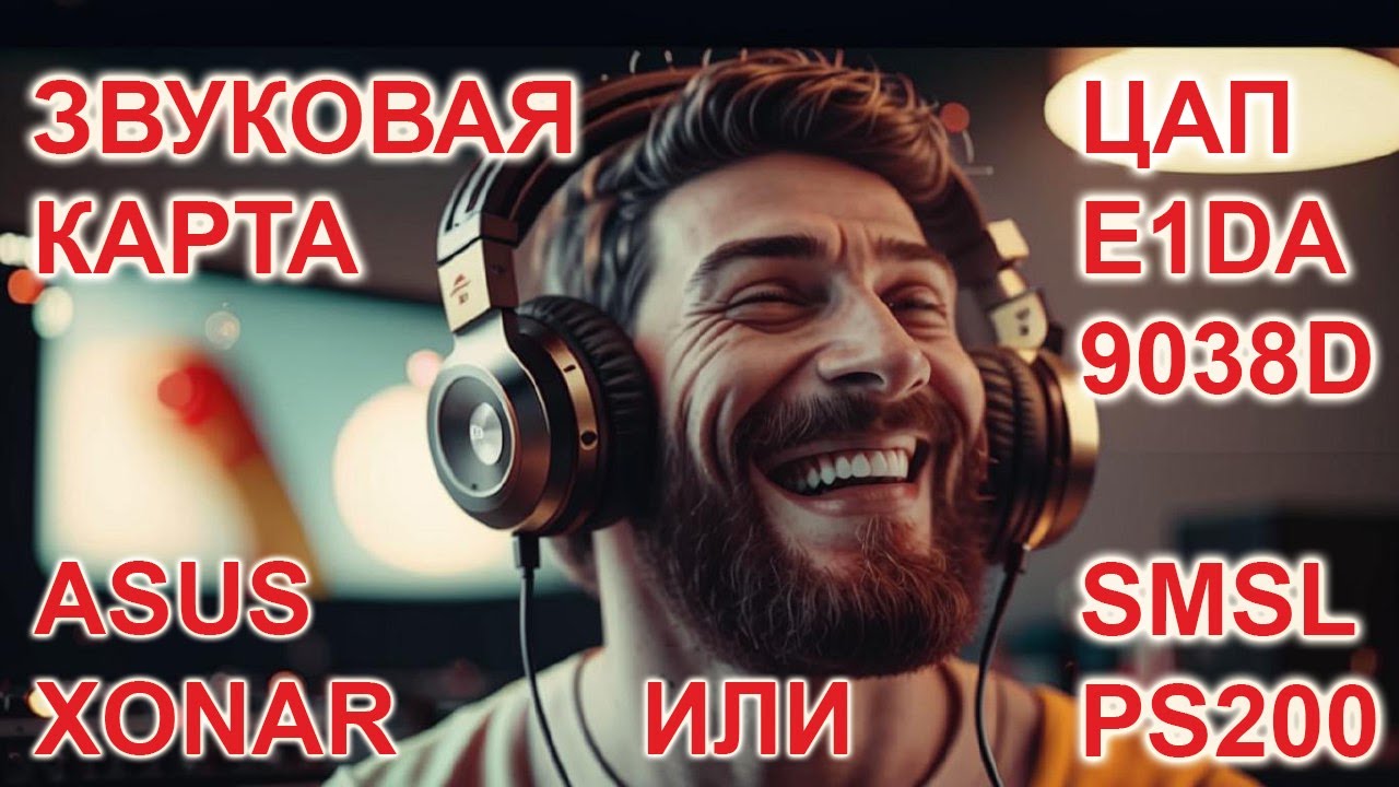 Звуковая карта враг аудиофила? Xonar vs SMSL vs E1DA 9038D (АЧХ, THD)