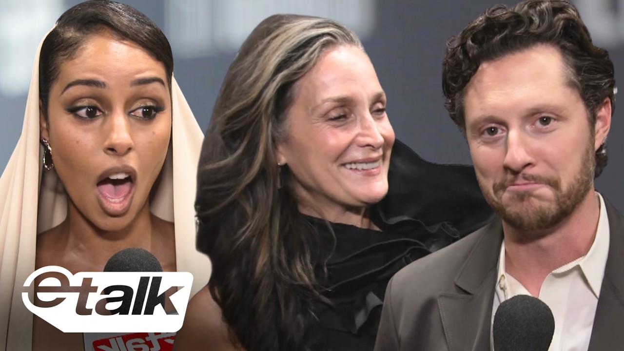 'YAGA' cast on working with Hudson Williams & Keanu Reeves Easter Egg at TIFF premiere | Red Carpet