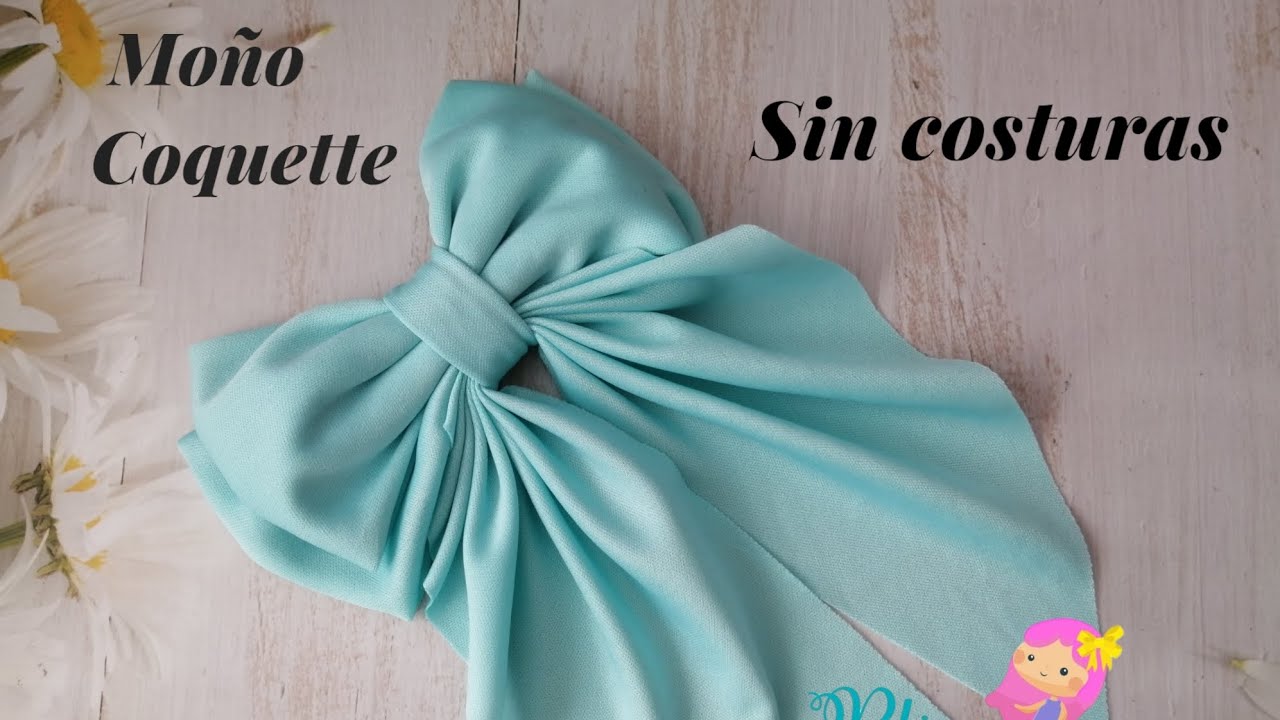 Mo&ntilde;o Coquette sin costuras 🙉🎀 en tela Magaly.