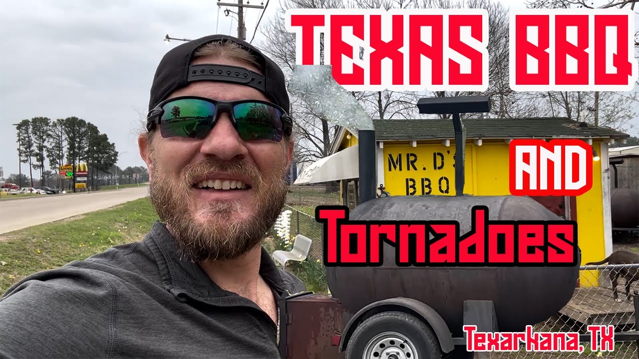 Texas BBQ & Tornadoes At Mr D's BBQ in Texarkana