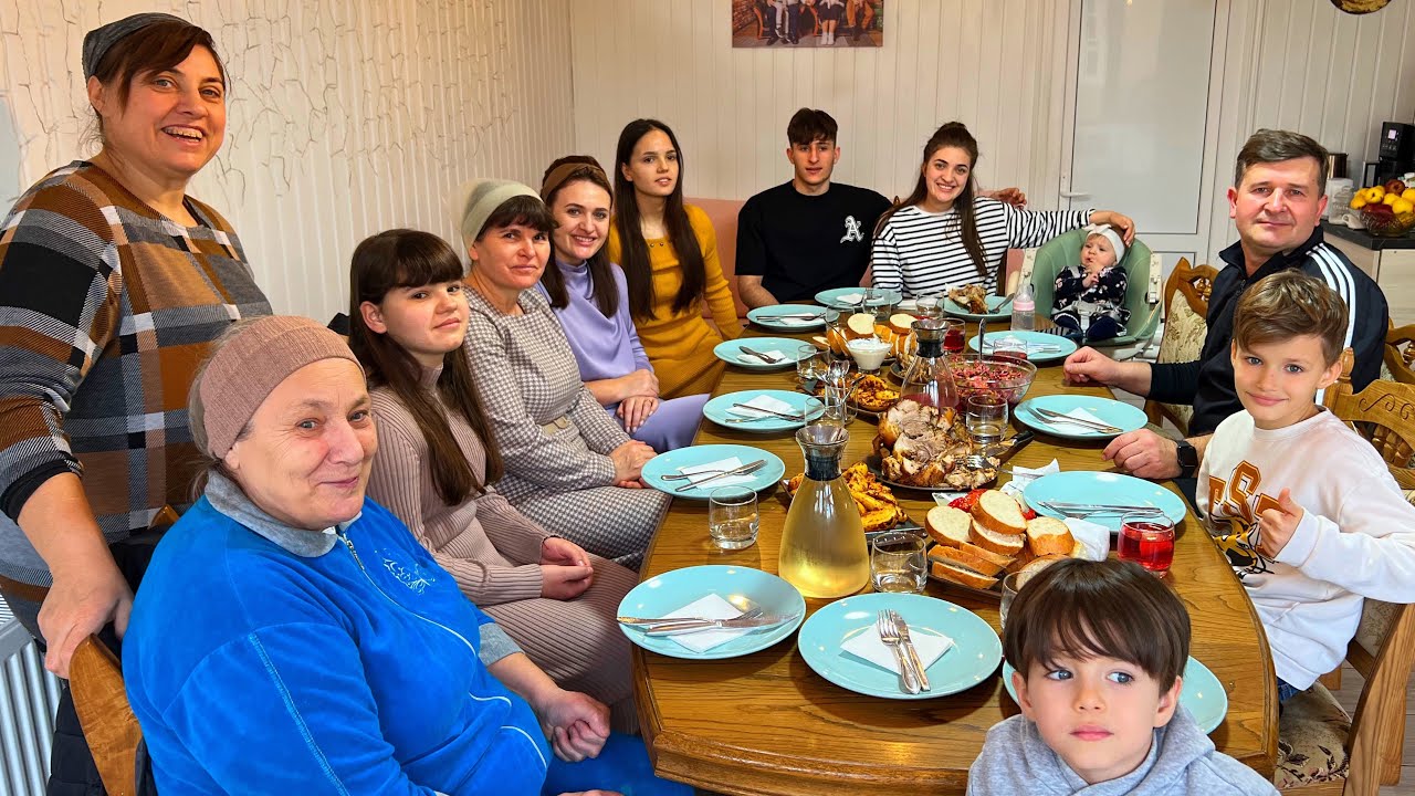 FAMILIA ADRIANEI 👨‍👩‍👧‍👧 la noi pentru PRIMA DATA 💗/ Ce mâncare 🥩am pregătit?🤗