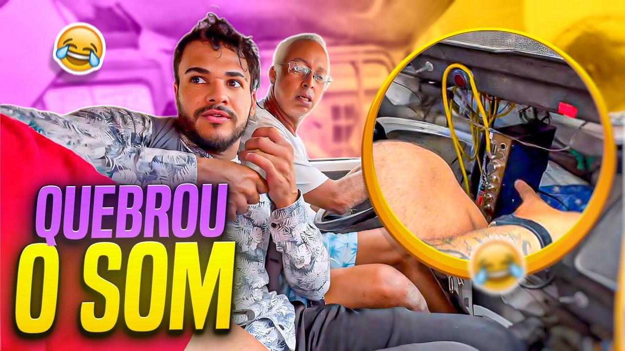 MANETIKIN E DIDINHO QUEBRARAM O SOM DA KOMBI | REI DO DANONE