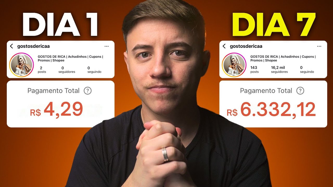 Como eu faria pra viver da Shopee em 6 meses começando DO ZERO