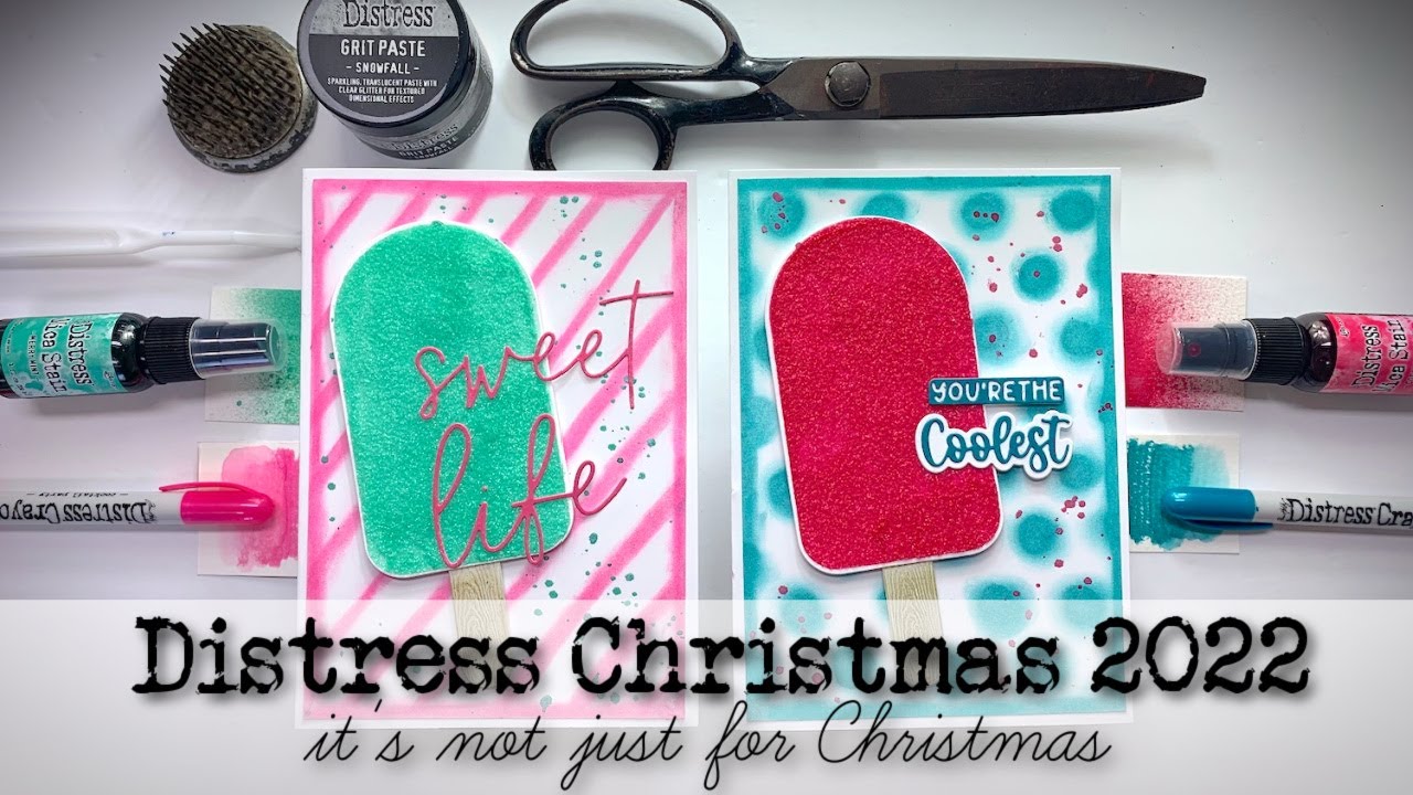 Color Your Snowfall Grit Paste!