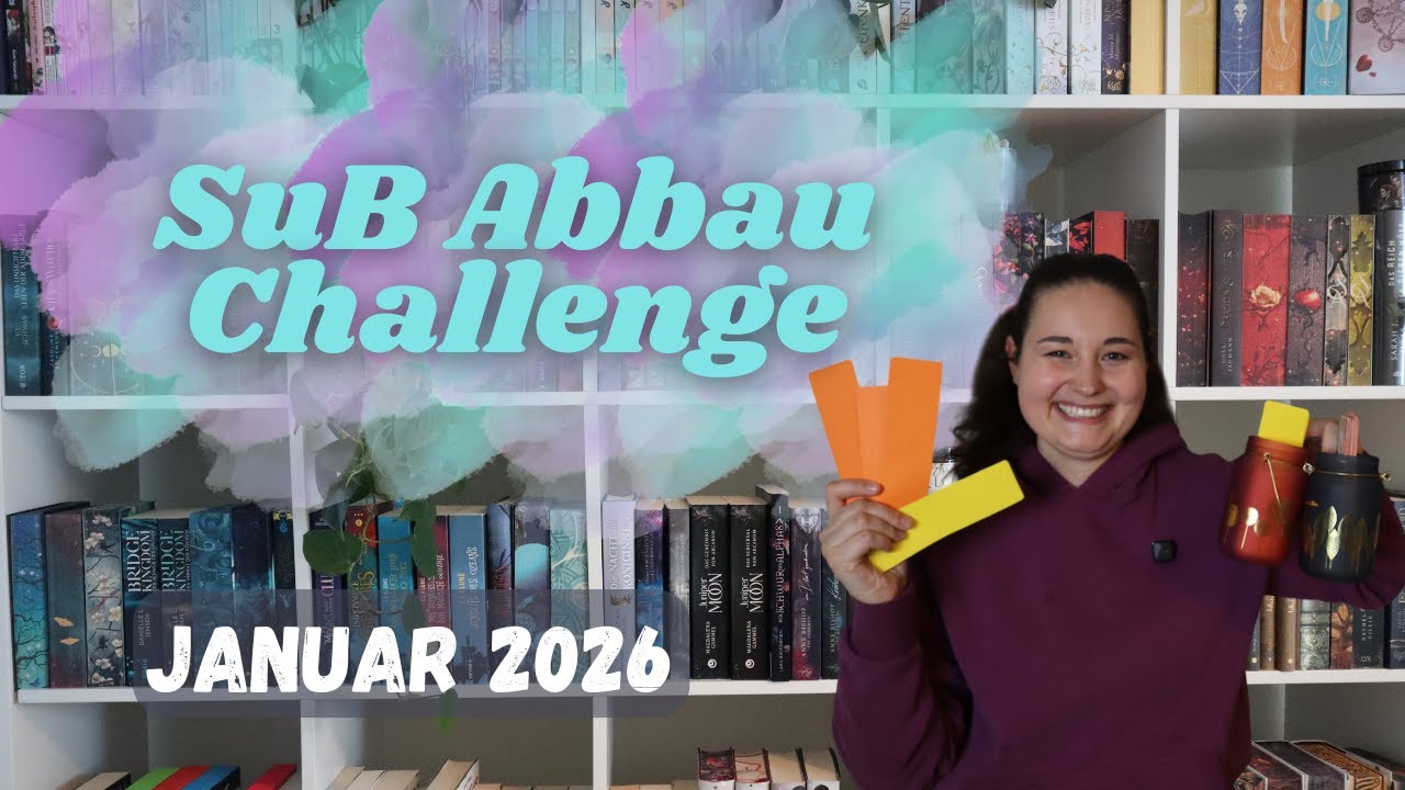 Neues Jahr - neue Challenge! 🤩|SuB Abbau Challenge Januar 2026📚|RiasSoulWords
