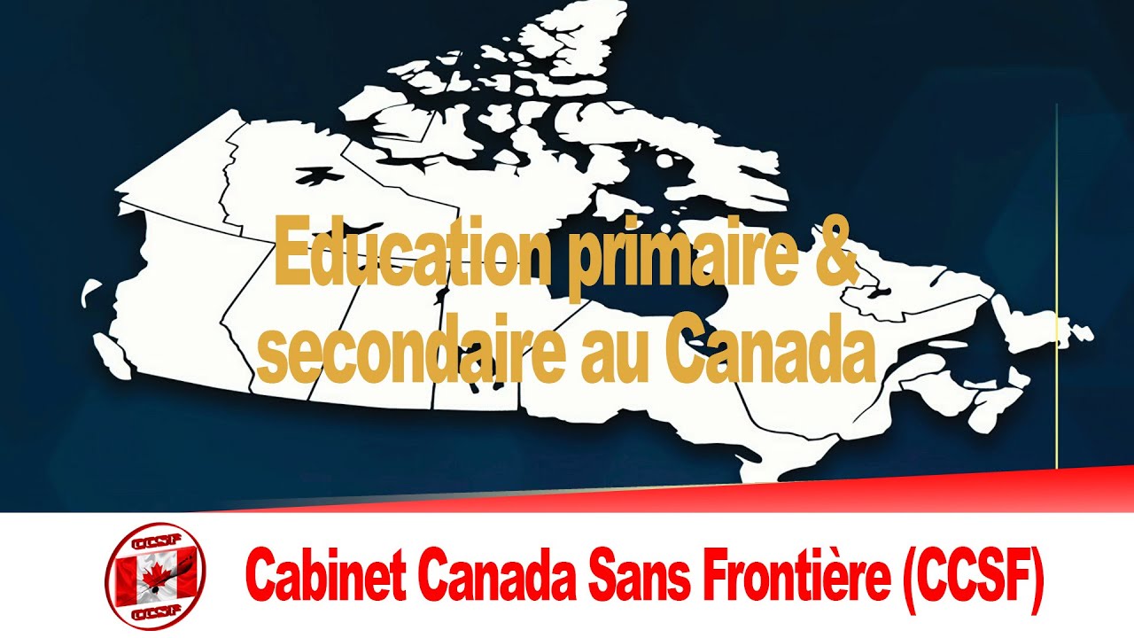#canada #immigration #education | Education primaire & secondaire au Canada |