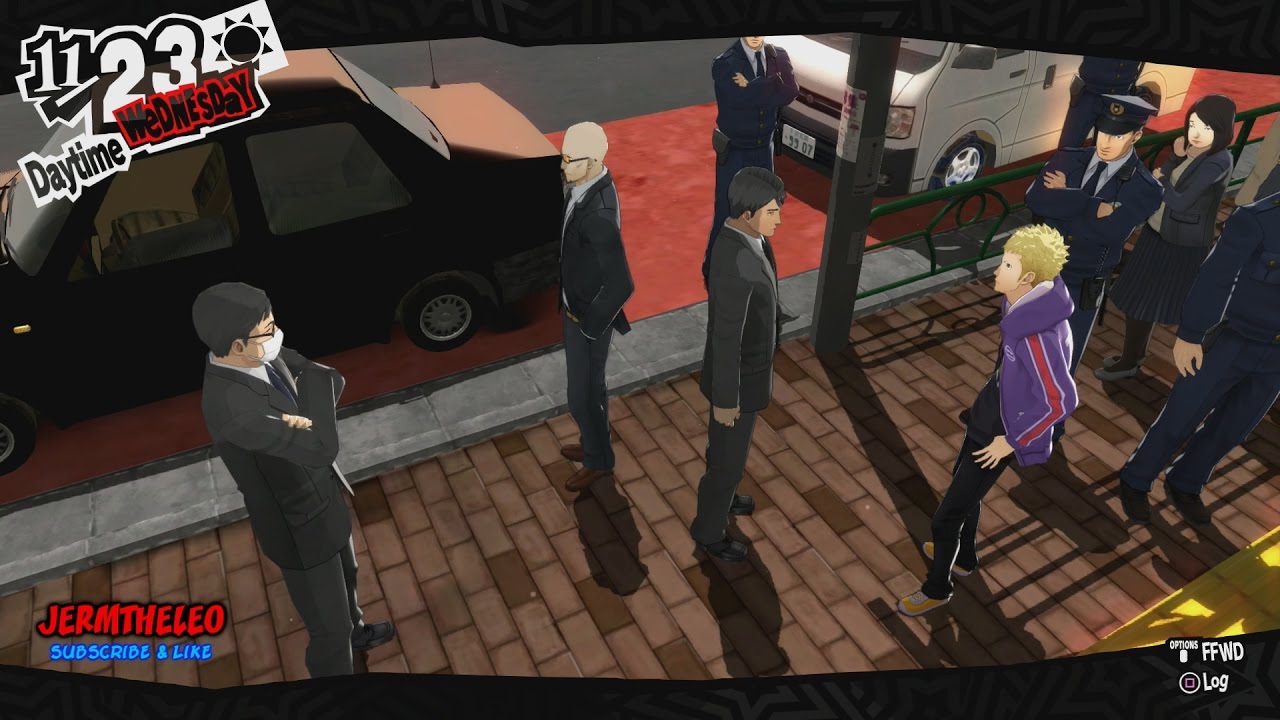 Persona 5 - Finding Out About Shido