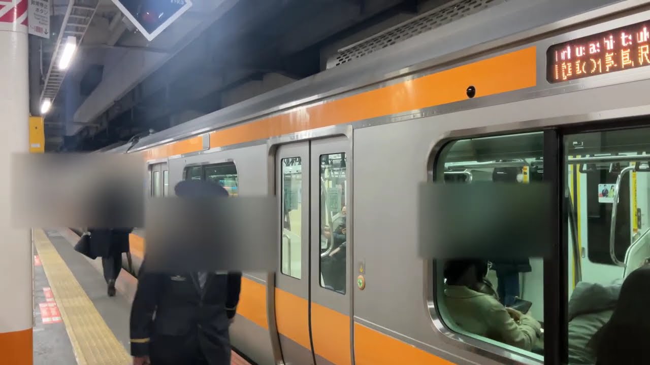 【2回目の変更】立川駅1番線　発車メロディー&様子