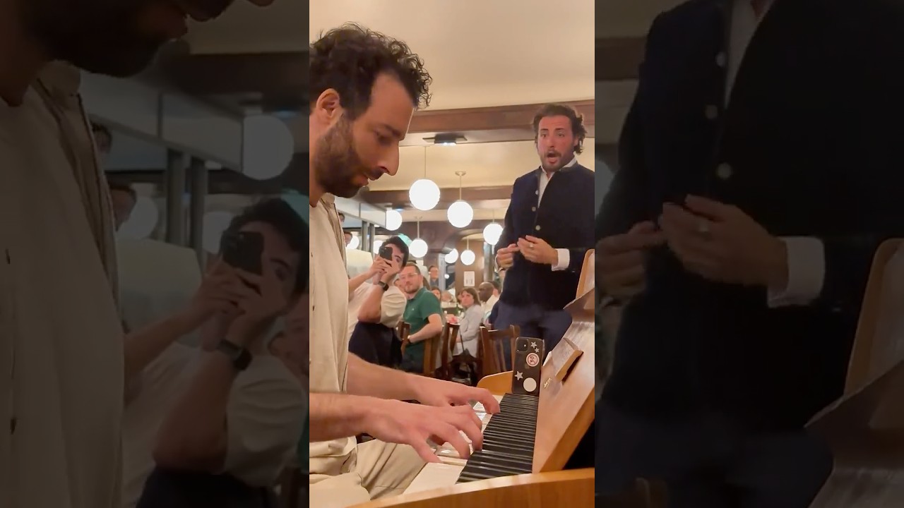When an Opera Singer goes to dinner.. FULL VERSION ! 😍