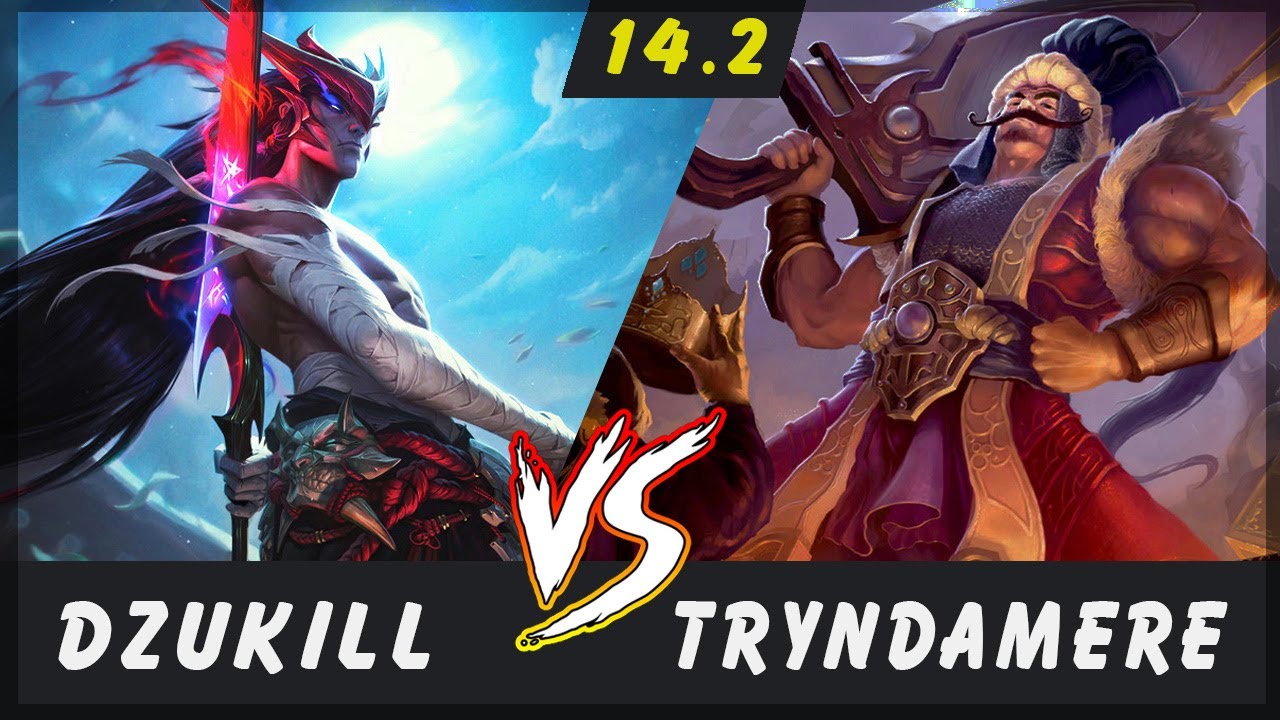 Dzukill - Yone vs Tryndamere TOP Patch 14.2 - Yone Gameplay
