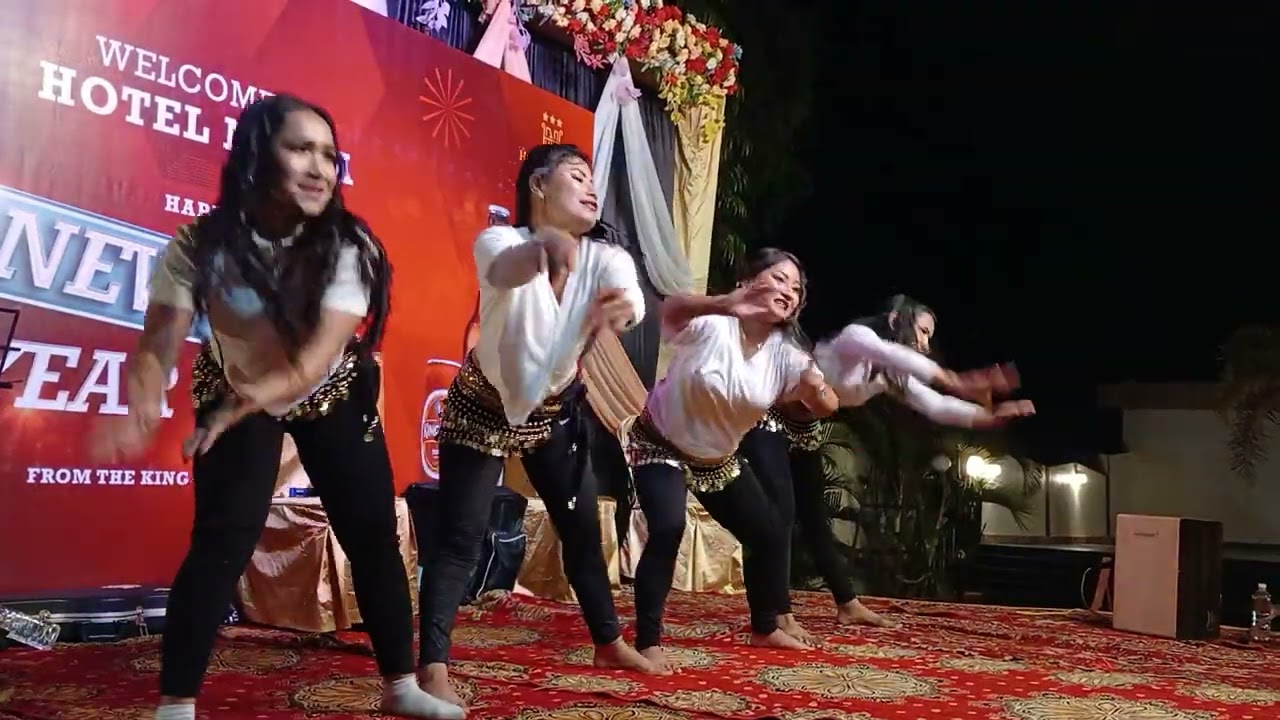 New Year  at Navya hotel celebration Dance