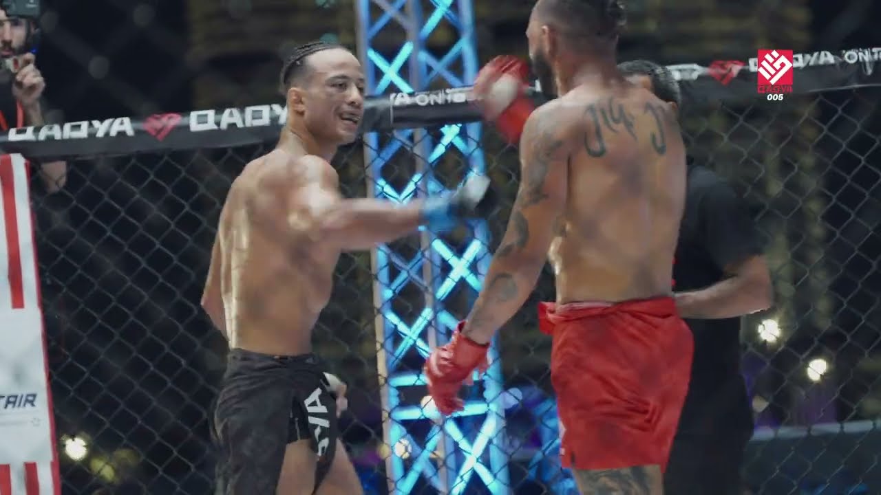 Mohamed Samir Vs Jonathan Carlos bout 12 #qadya005 #qadya #qadyamma #mma #mmafighter #fighter