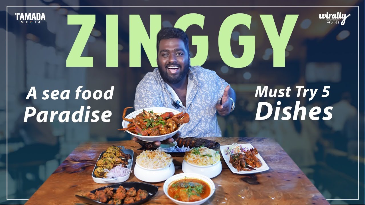 Zinggy - Best Sea food Restaurant in Hyderabad || Wirally Food || Tamada Media