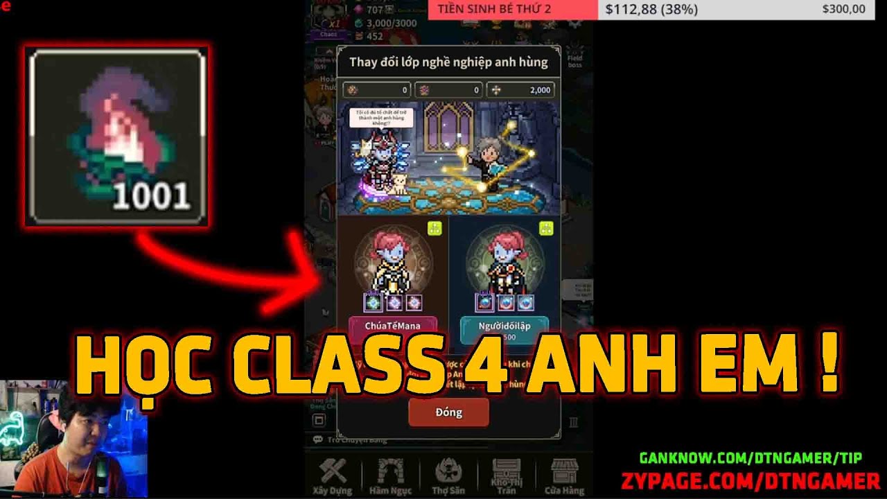 Tr&ugrave;ng Sinh C&agrave;y Lại EHT X30 EP12 : Học Class 4 C&oacute; Lợi Nhất Cho Người Mới
