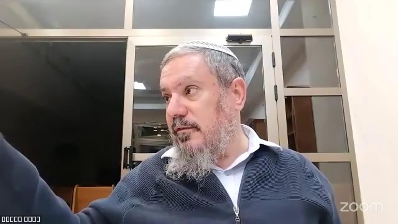 הרב אליקים צדוק - 23 ספר הכוזרי סוף המאמר השלישי והלכות קורבן פסח