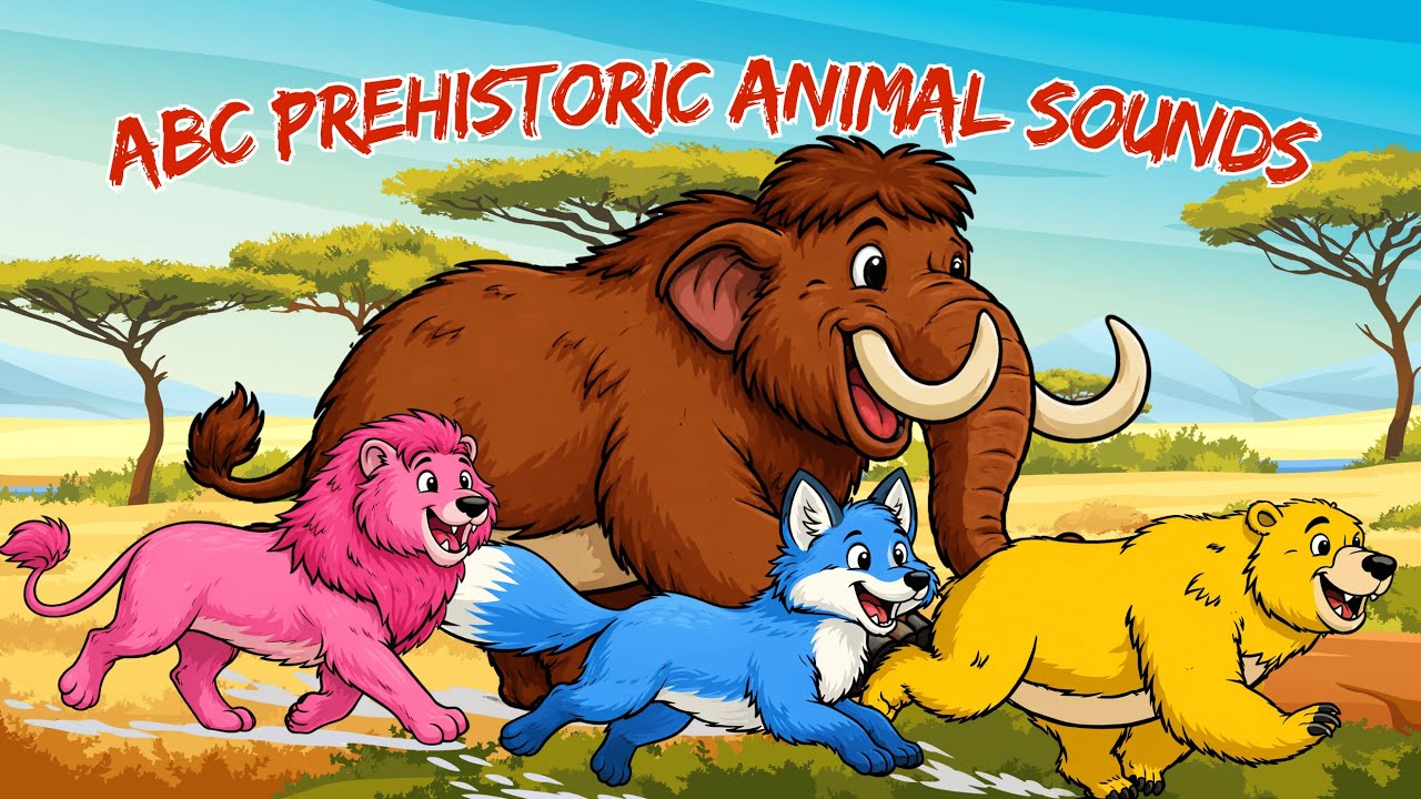 Ice Age Animals ABC Song ❄️ | Learn Alphabet, Colors & Animal Sounds | Jumpy Jungle TV