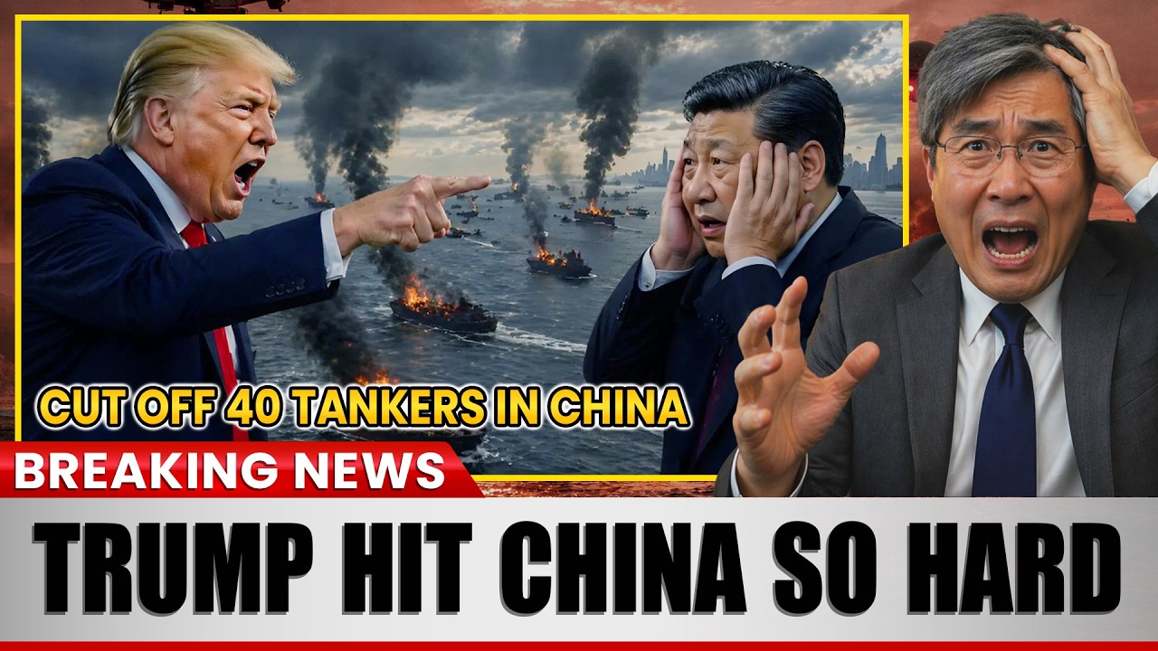 BREAKING NEWS: U.S. SANCTIONS HIT China Refinery & 40 Tankers &mdash; Iranian Oil Network ROCKED
