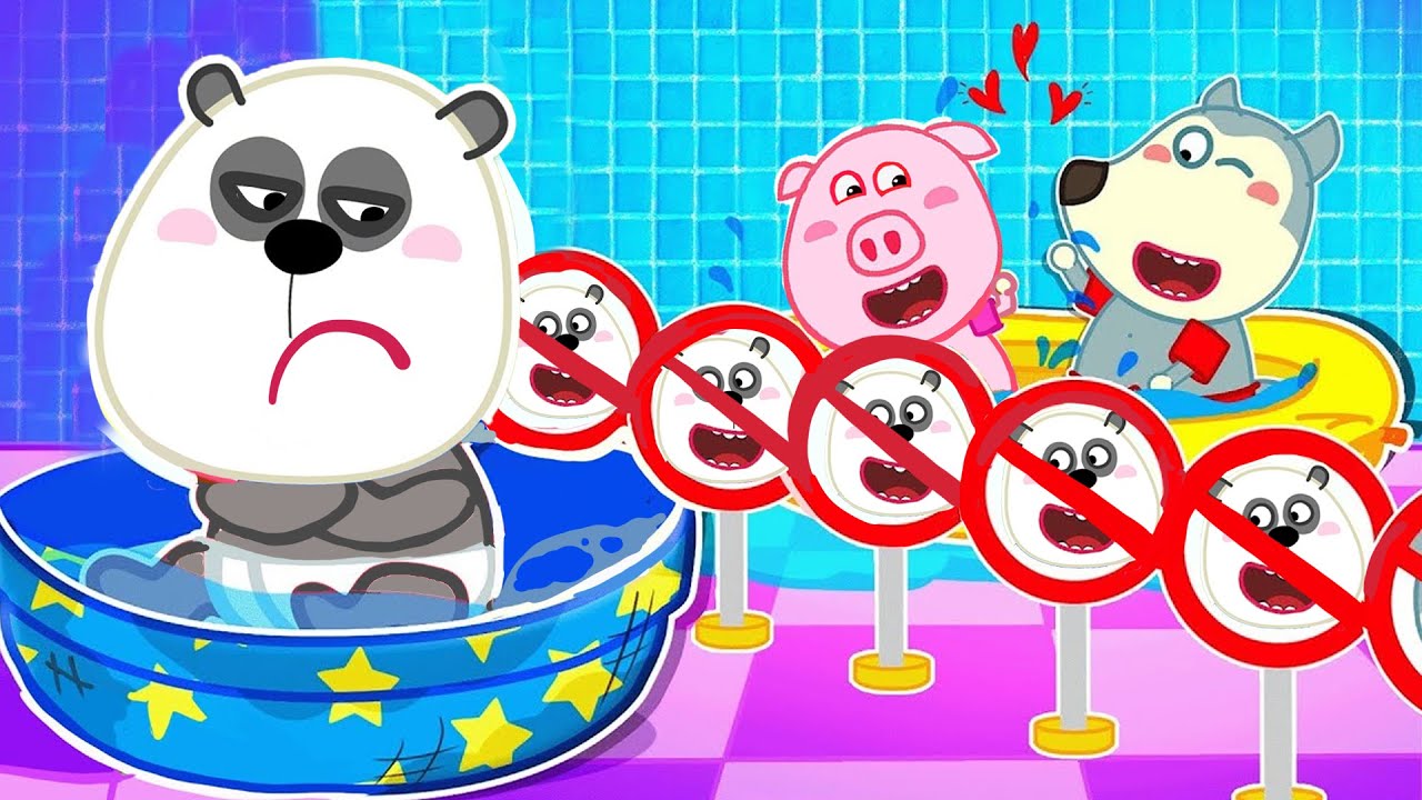 O Bebê Panda Foi Deixado De Lado Pelos Amigos Na Piscina! 💦🐼🚫Como Fazer As Pazes? - Pixel Pulse