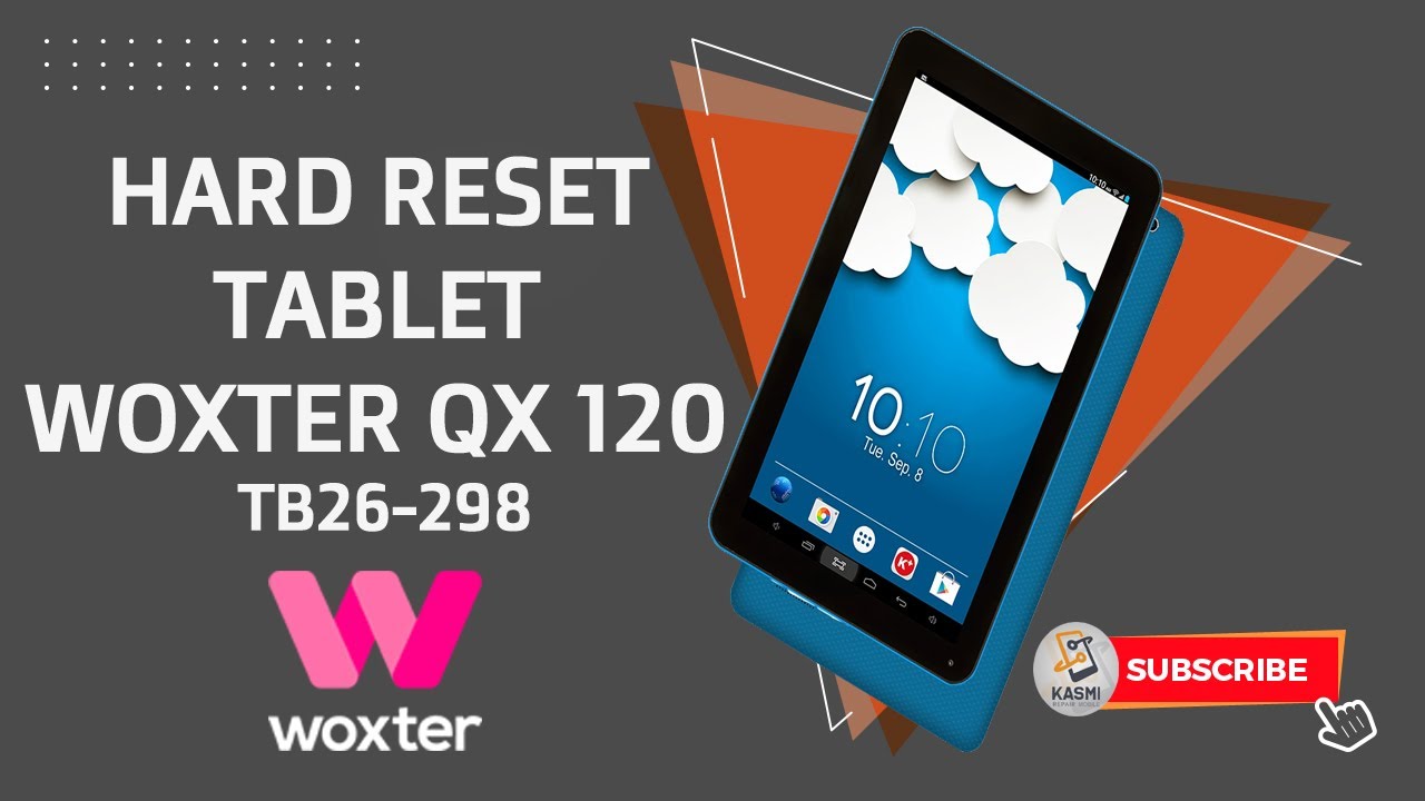 tablet WOXTER QX 120 hard reset✔ Pattern unlock ✔