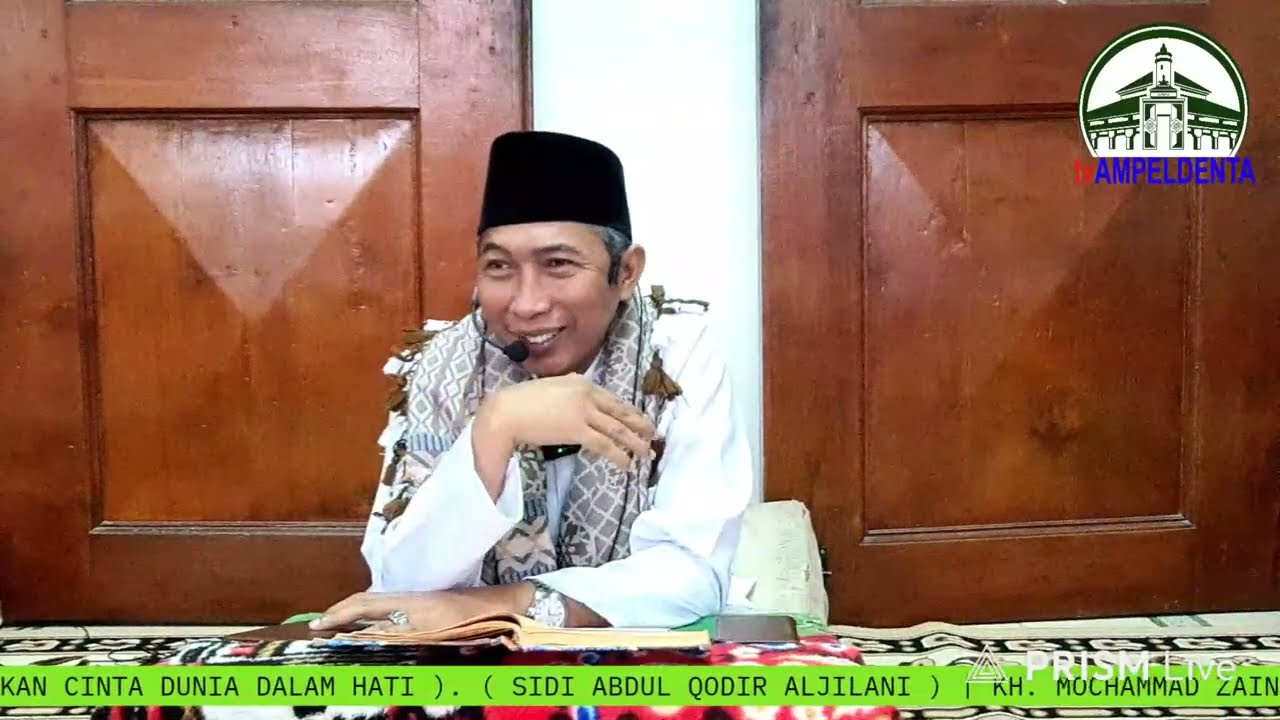 KH. MOCHAMMAD ZAINUL ARIFIN BIN ROMO KH. UMAR SAID SURABAYA. KAJIAN KITAB FATCHUR ROBBANII WA FAIDLU