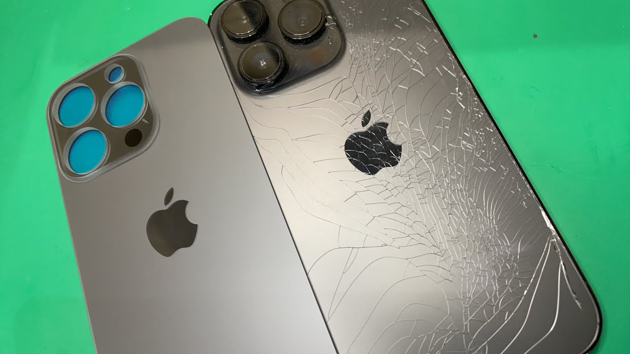 iPhone 15 Proガラス・バックパネル割れ交換【発売以降対応します】