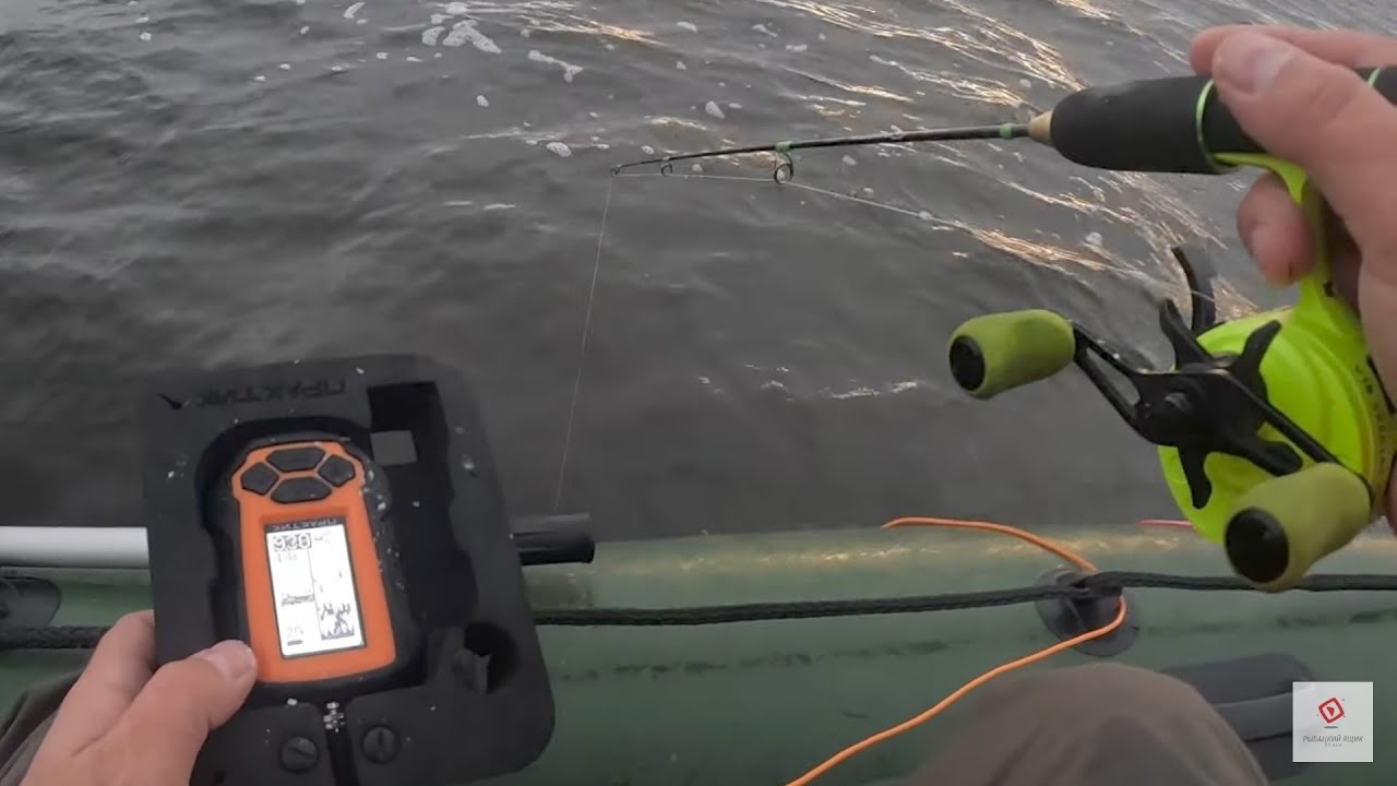 Рыбалка в отвес на Волге , берш на тюльку .