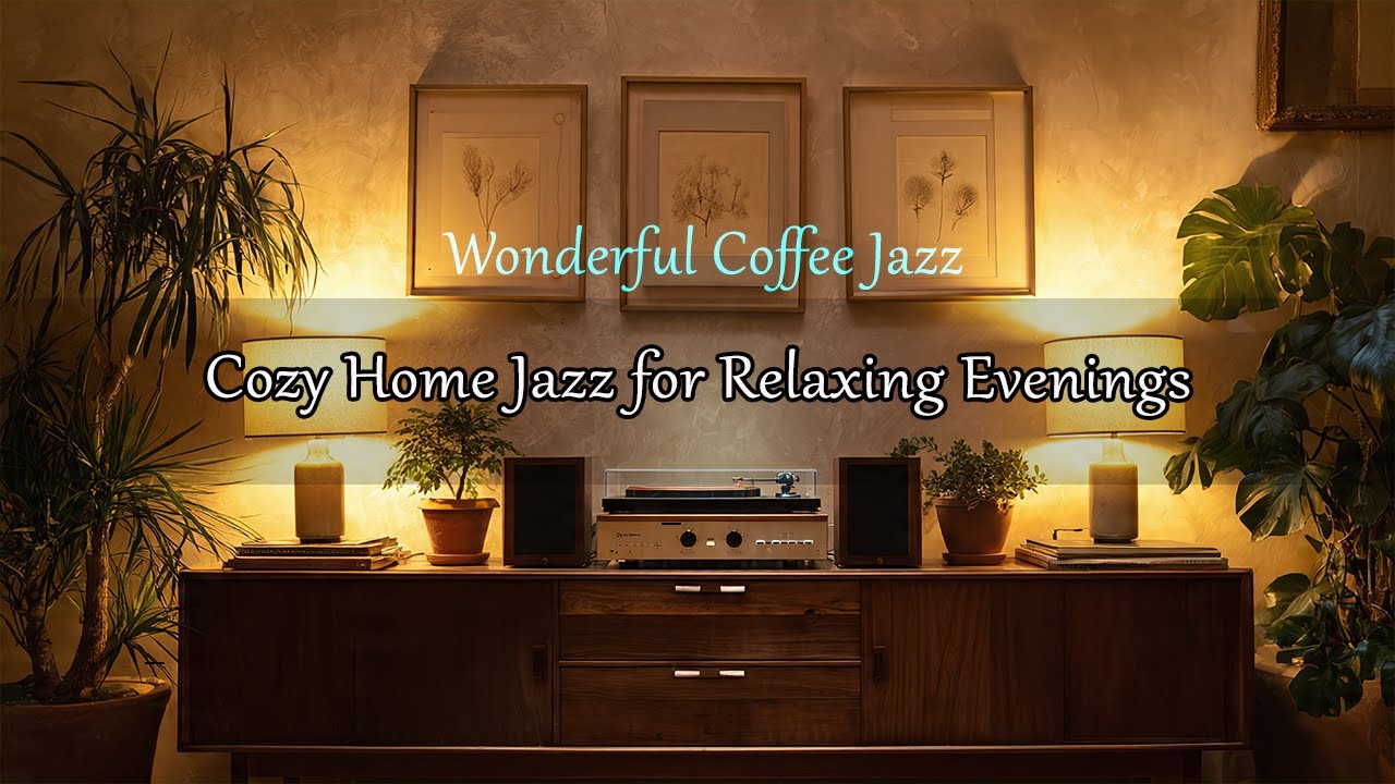 Wonderful Coffee Jazz ☕ Easy Jazz While Staying at Home 🌿