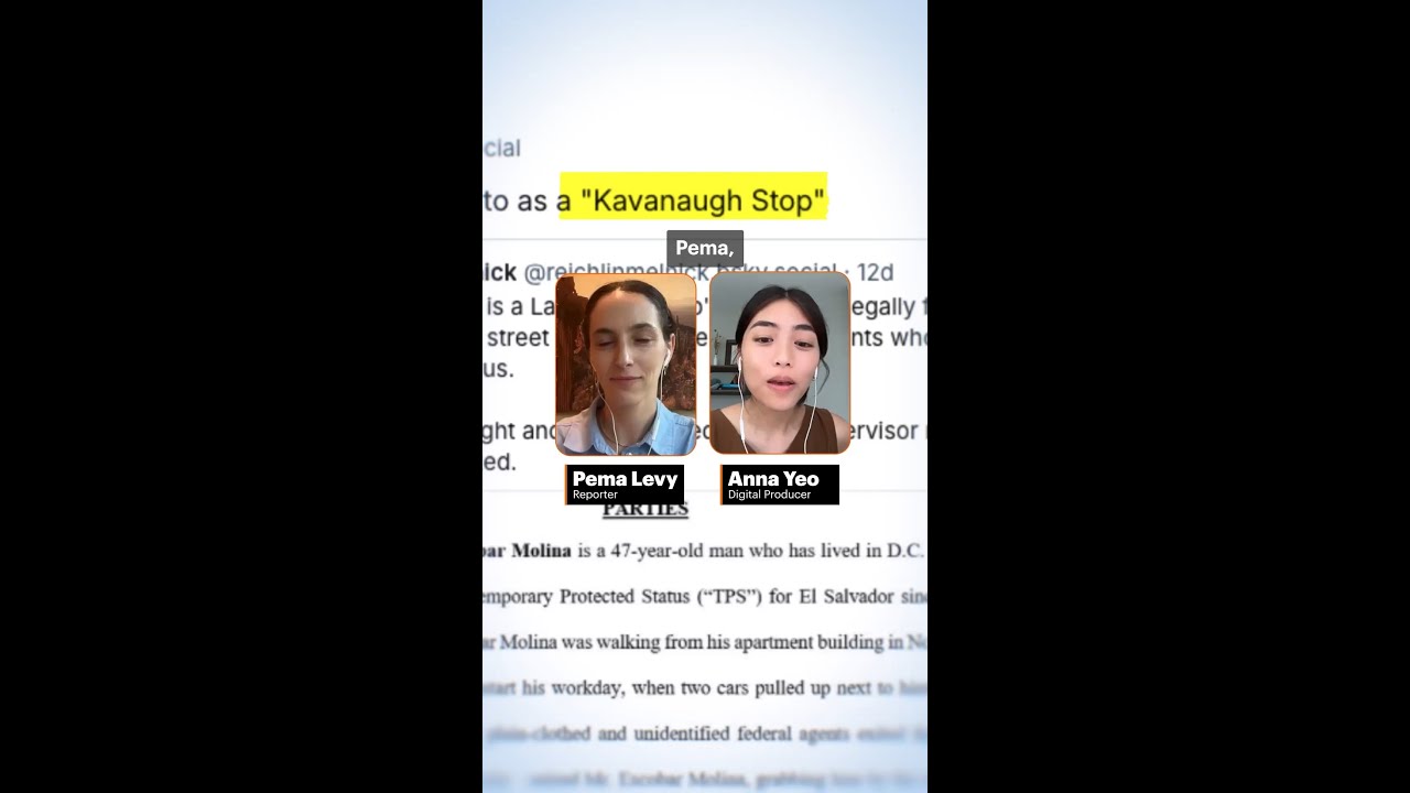 What is a &ldquo;Kavanaugh stop?