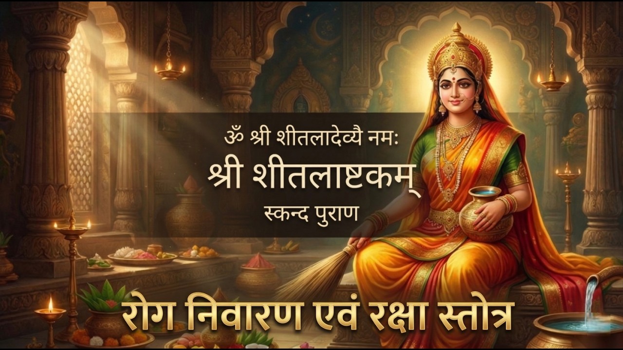 श्री शीतलाष्टकम् | Sheetala Ashtami Special | Stotra for Health, Healing, Protection | Skanda Purana