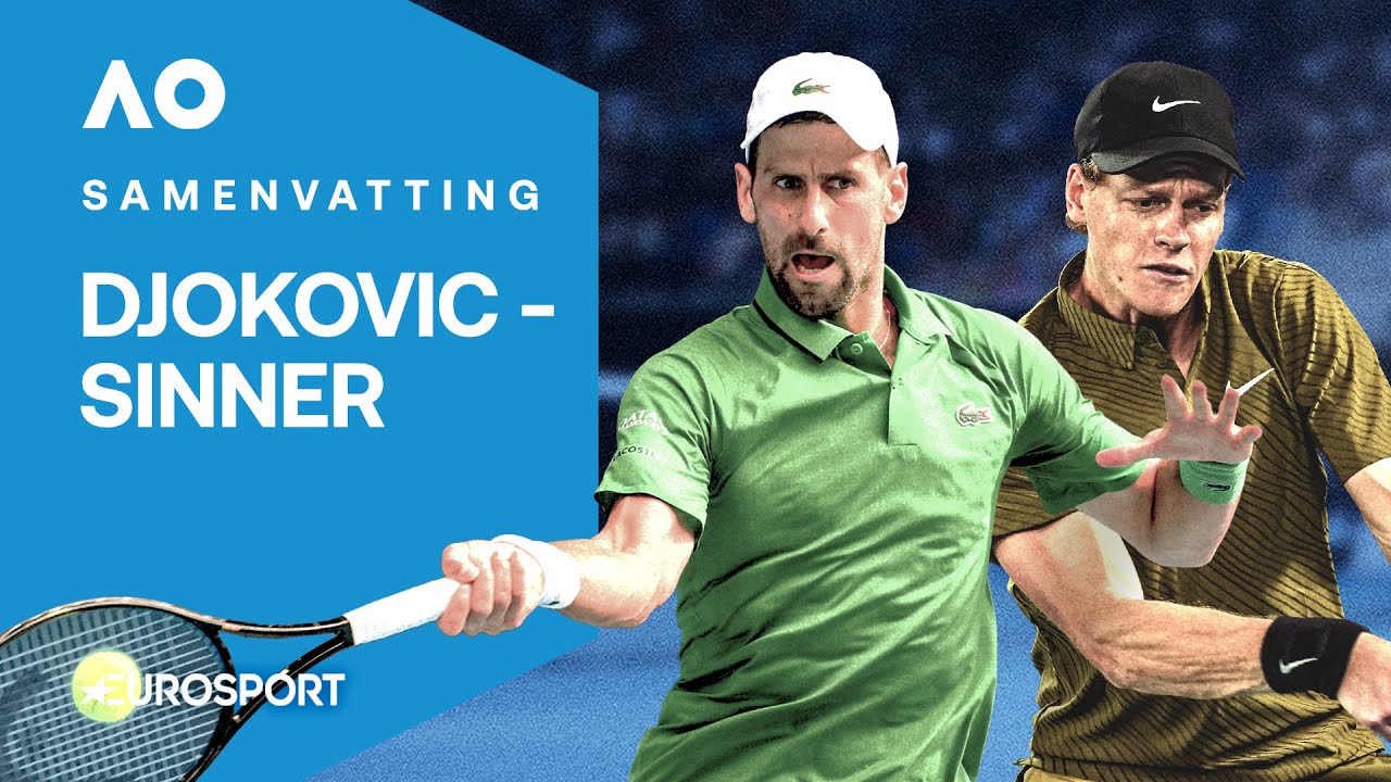 MARATHONPARTIJ tussen DJOKOVIC en SINNER | Australian Open 2026 | Samenvatting Halve Finale