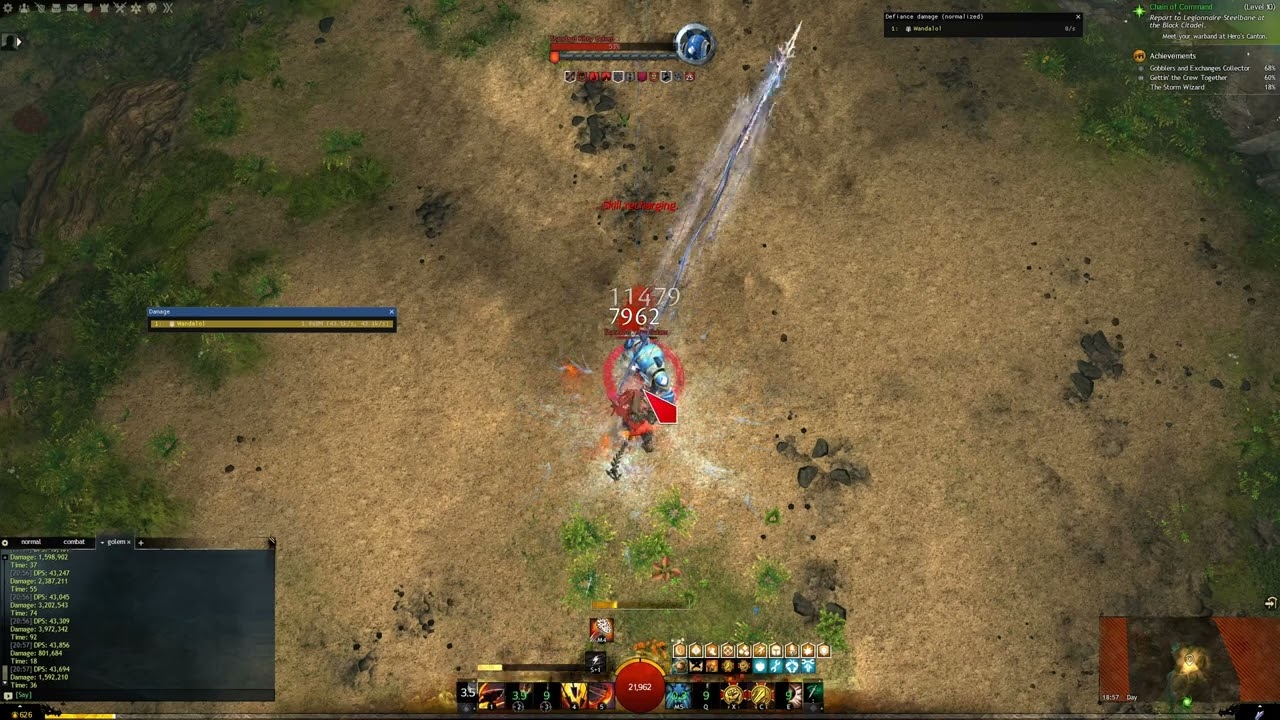 a/a spear berserker 43,7k dps