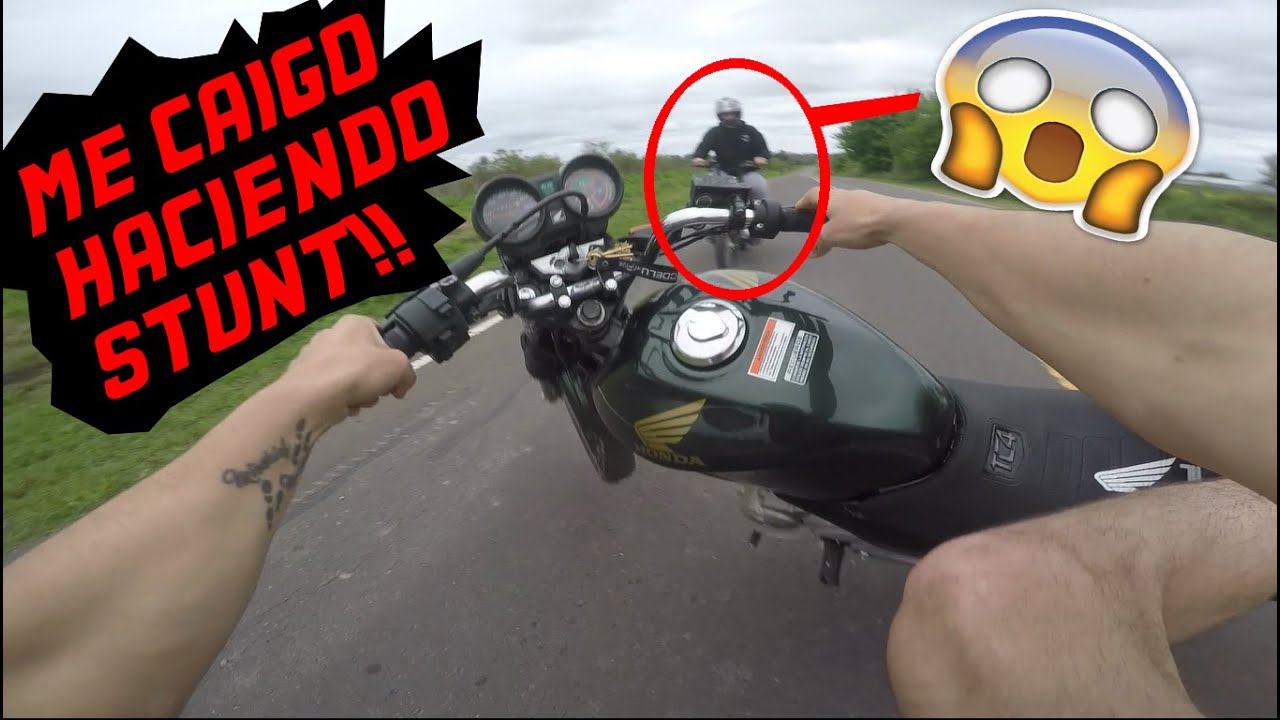 ME CAIGO HACIENDO STUNT!!|**TRUCOS NUEVOS**|PERREMOTOVLOG