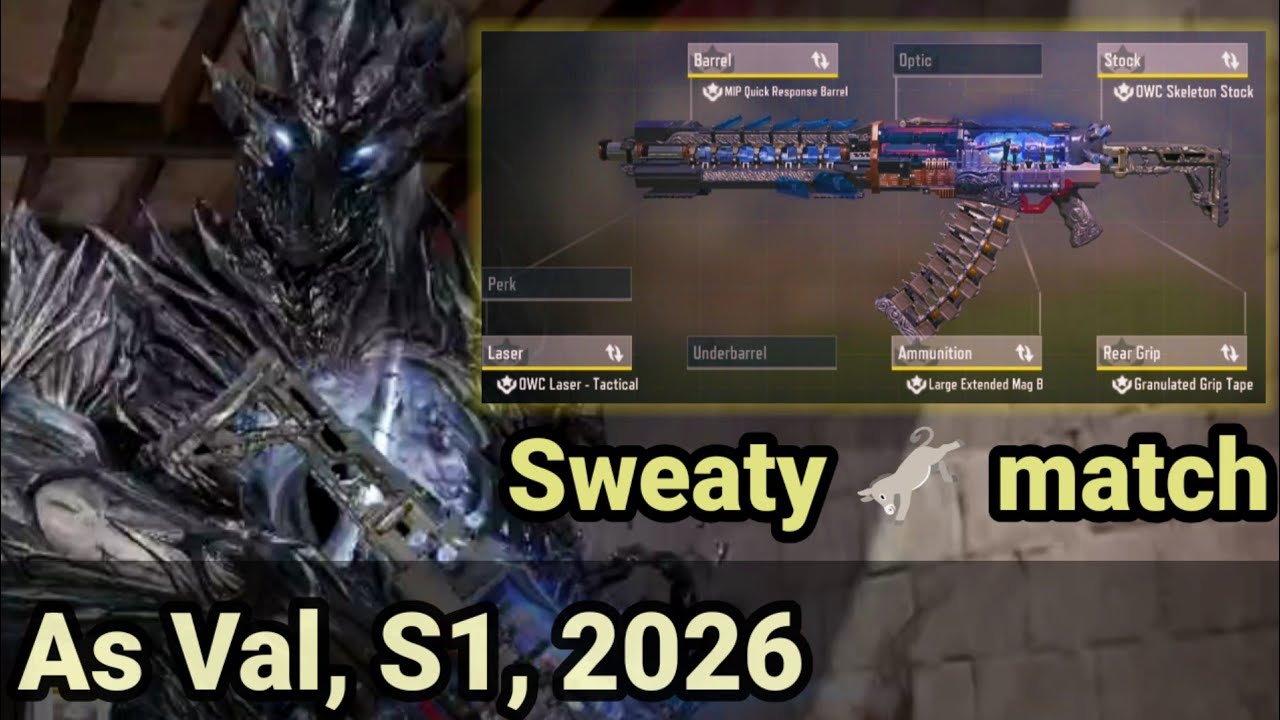 Must Try As Val In Ranked Multiplayer Season 1 Cod Mobile