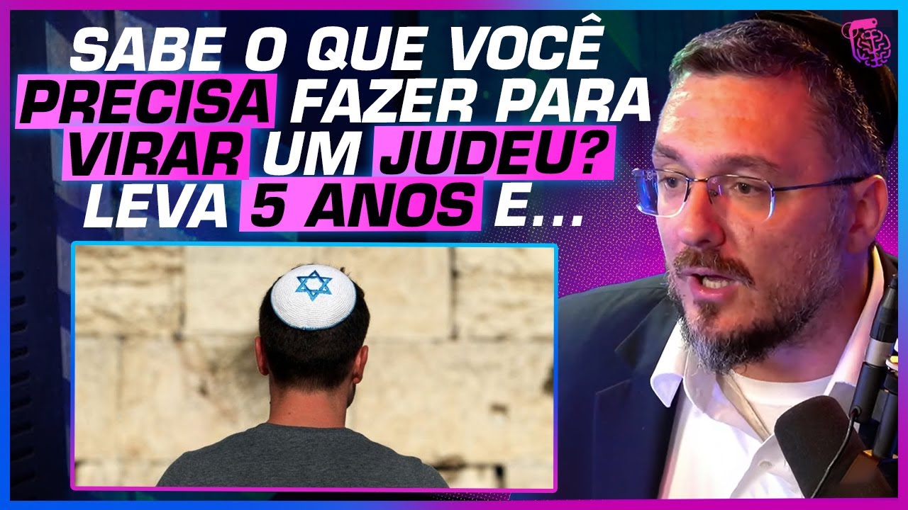TODO JUDEU é RICO? O que VOCÊ precisa fazer para se CONVERTER ao JUDAÍSMO? - ELIAHU HASKY E TSADOK