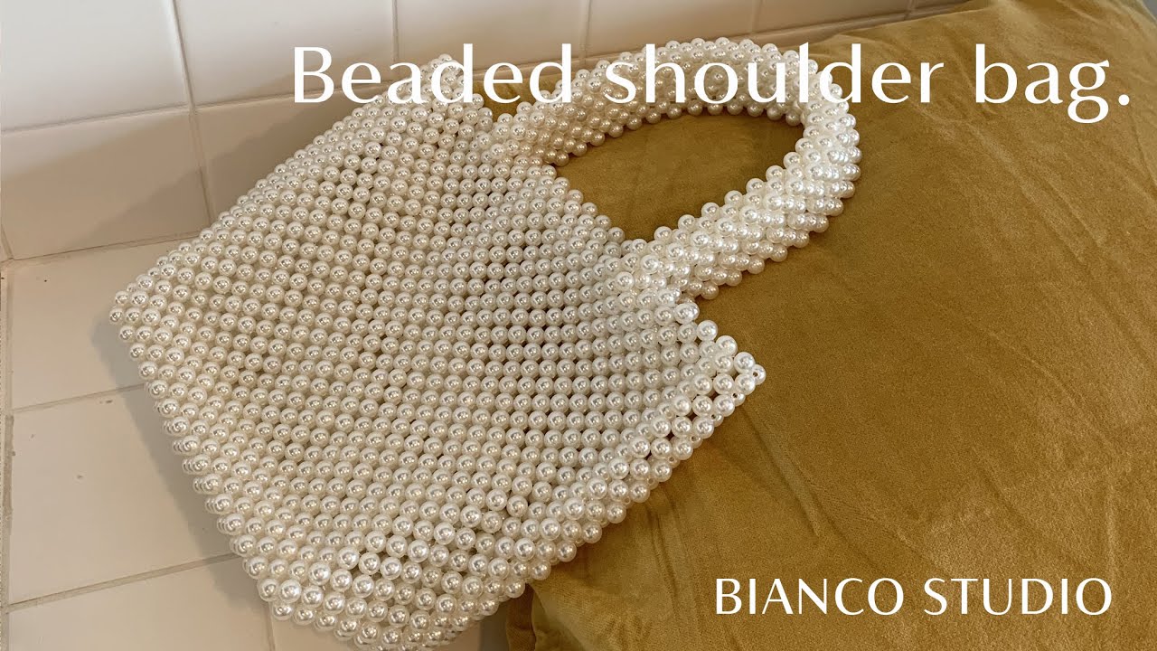 구슬가방만들기②, beaded bag DIY