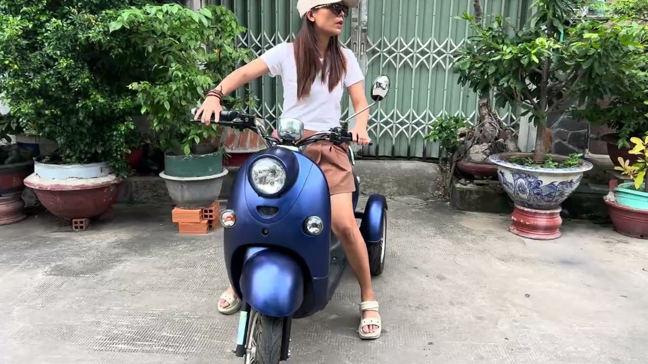 Thanh Lý Xe điện 3 Bánh 10inch còn mới 98%, odo 161km chỉ bằng nửa giá xe mới