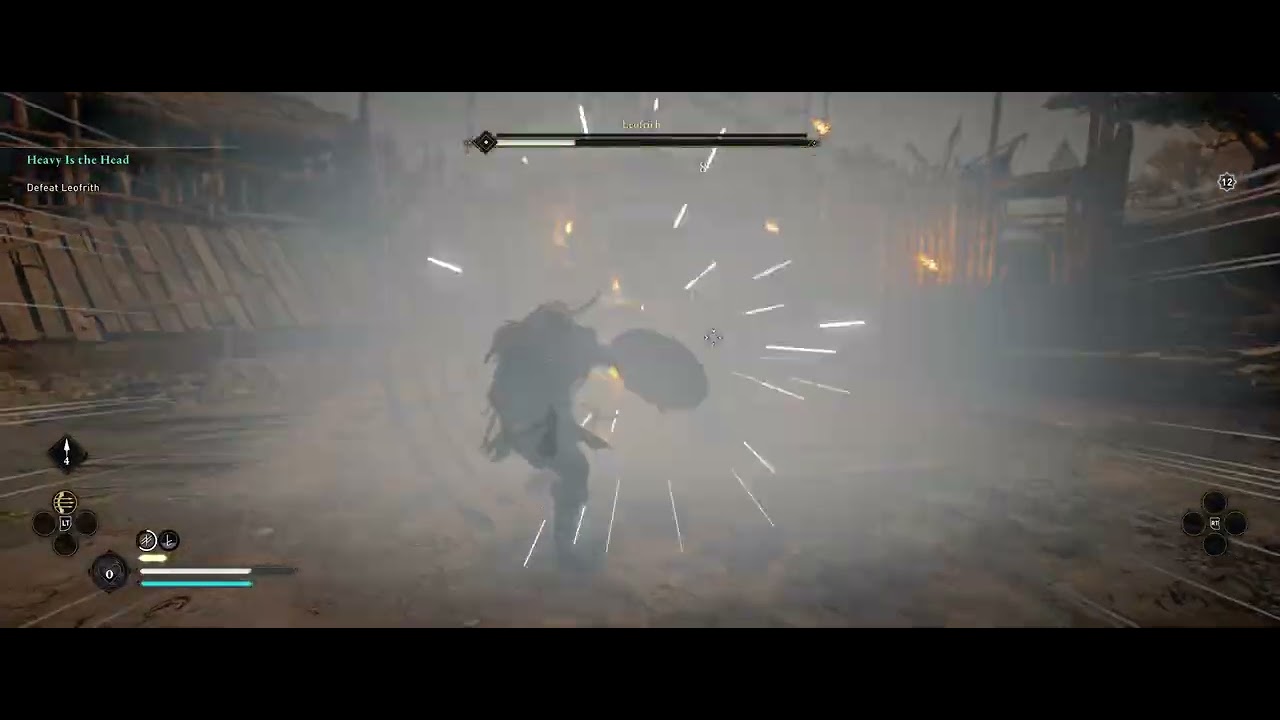 Assasin Creed Viking Boss Fight God Tier Move Set Leofrith