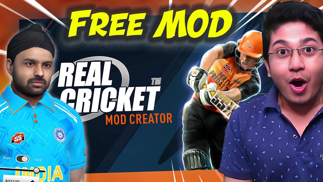 Real Cricket™ 24 MOD CREATOR ВЫПУСК || КАК ИСПОЛЬЗОВАТЬ RC24 MOD CREATOR