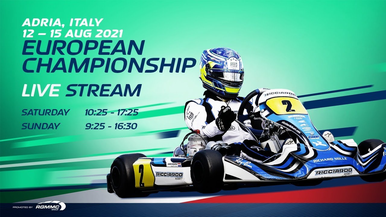 FIA Karting European Championship 2021 KZ/KZ2 & Academy Trophy - Round 2 Italy (Sunday)