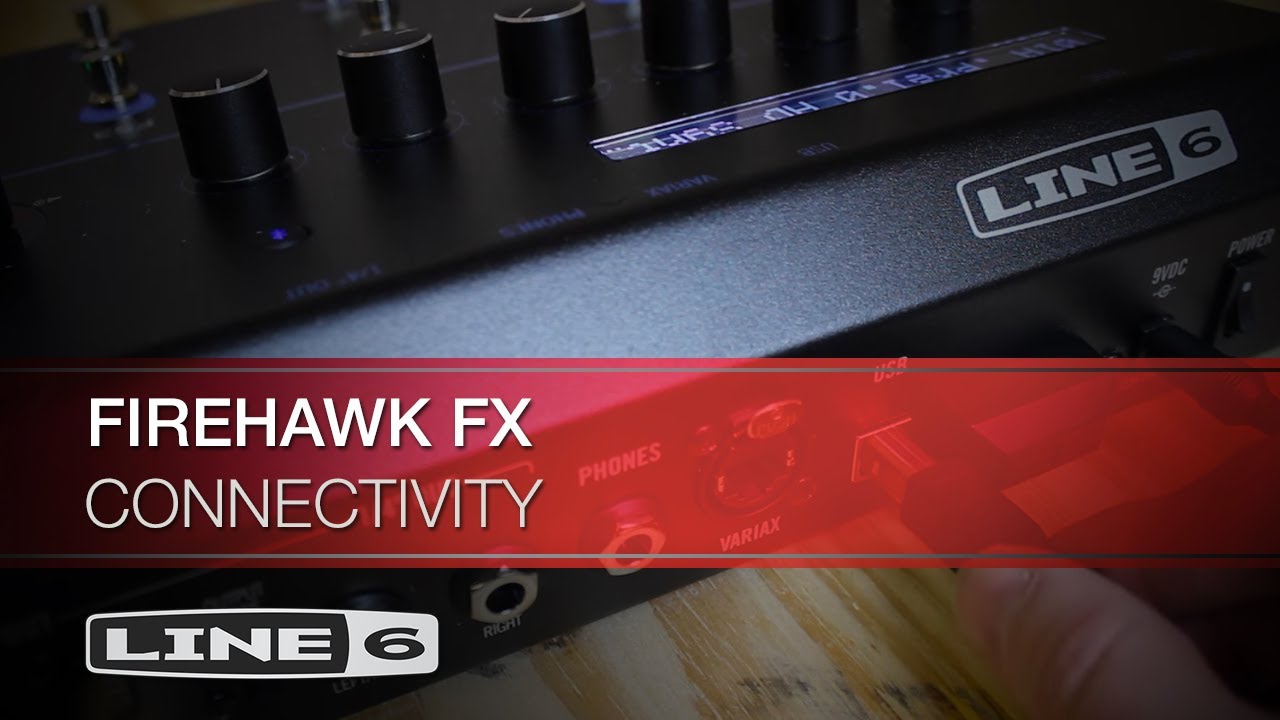 Line 6 | Firehawk FX | Возможности подключения