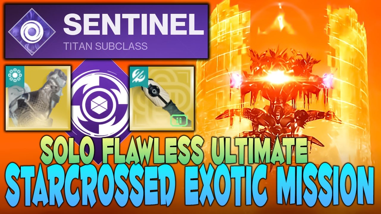 Solo Flawless Ultimate Starcrossed Exotic Mission | VOID Titan Stronghold Build! Destiny 2 Renegades