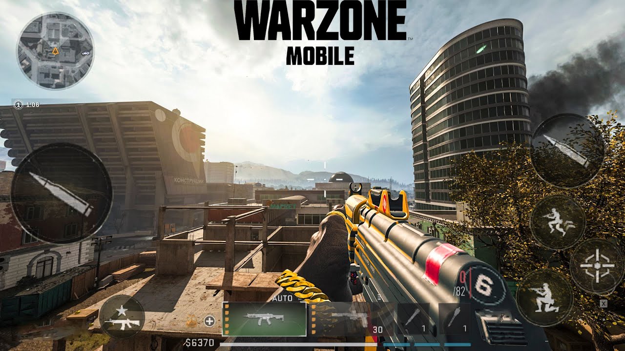 WARZONE MOBILE NEW UPDATE BATTLE ROYALE FULL GAMEPLAY