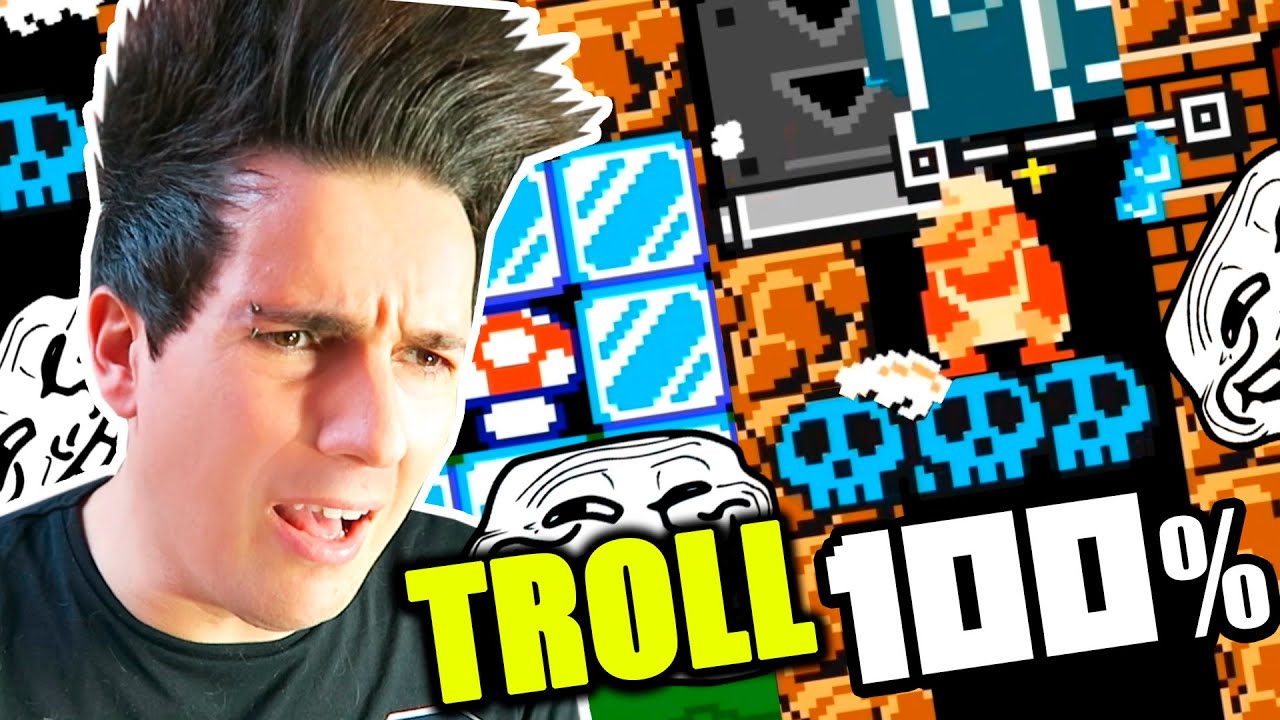 COMO TROLLEAR A DEIAK en MARIO MAKER 2