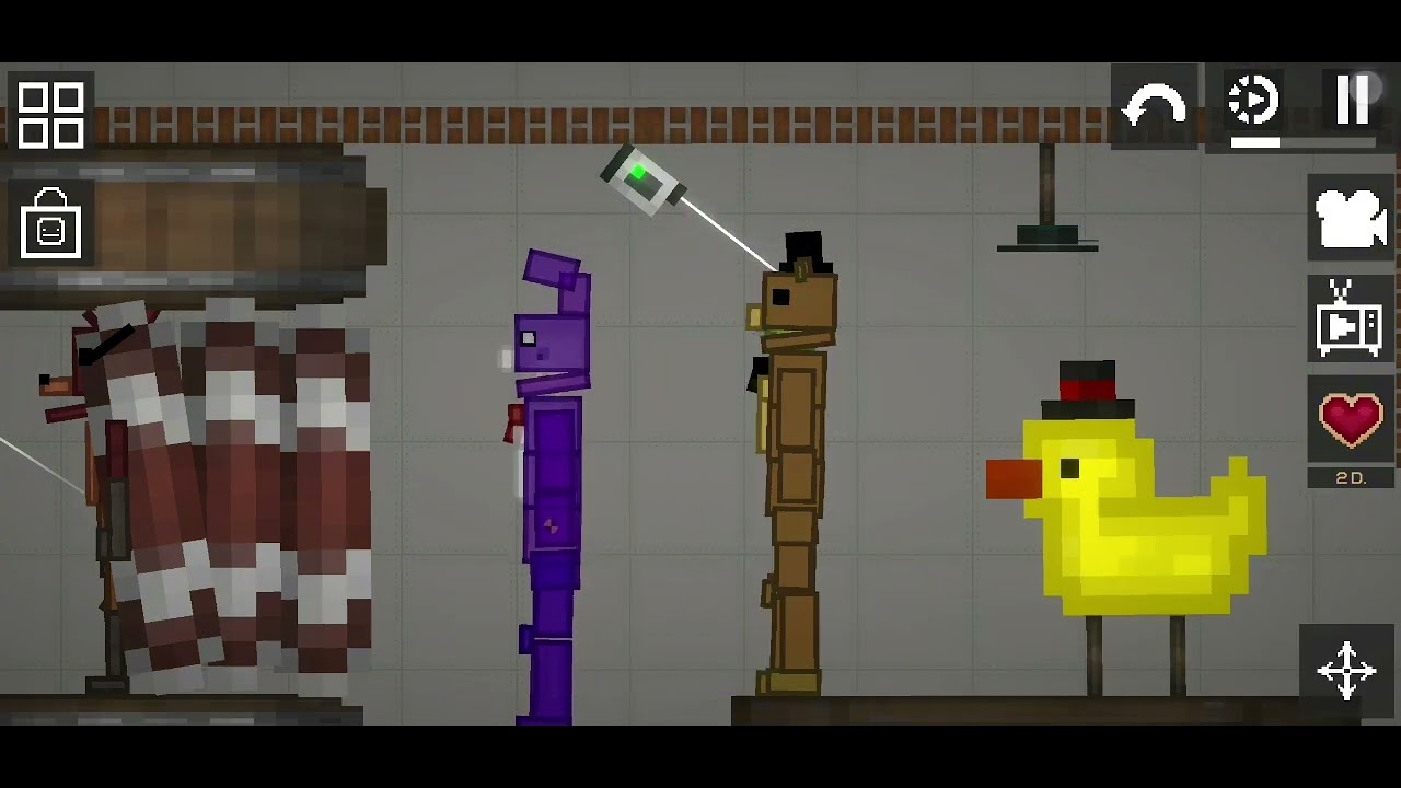Melon first time on the job to spend FIVE NIGHT'S AT FREDDY'S