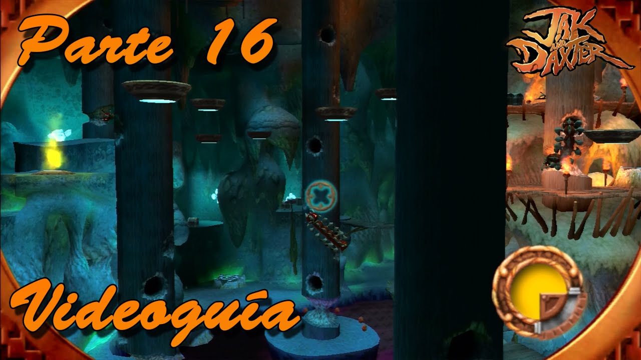 Jak and Daxter el legado de los Precursores HD Videoguía Parte 16: La tenebrosa cueva de arañas I