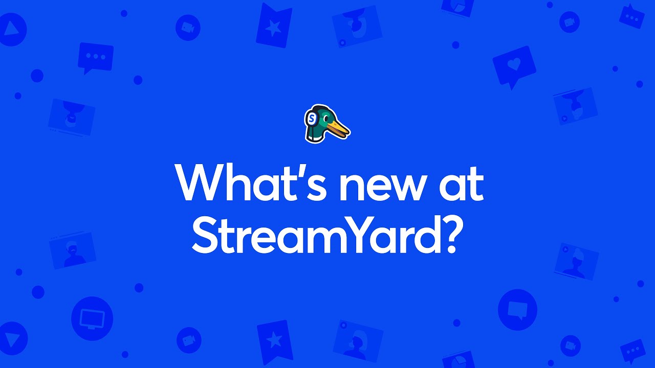 🎬 Что нового на StreamYard: обзор ноября