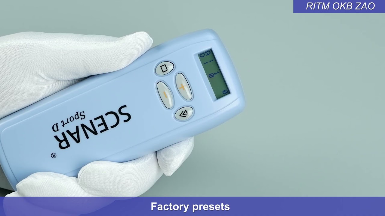 Instruction for SCENAR sport D device 2021